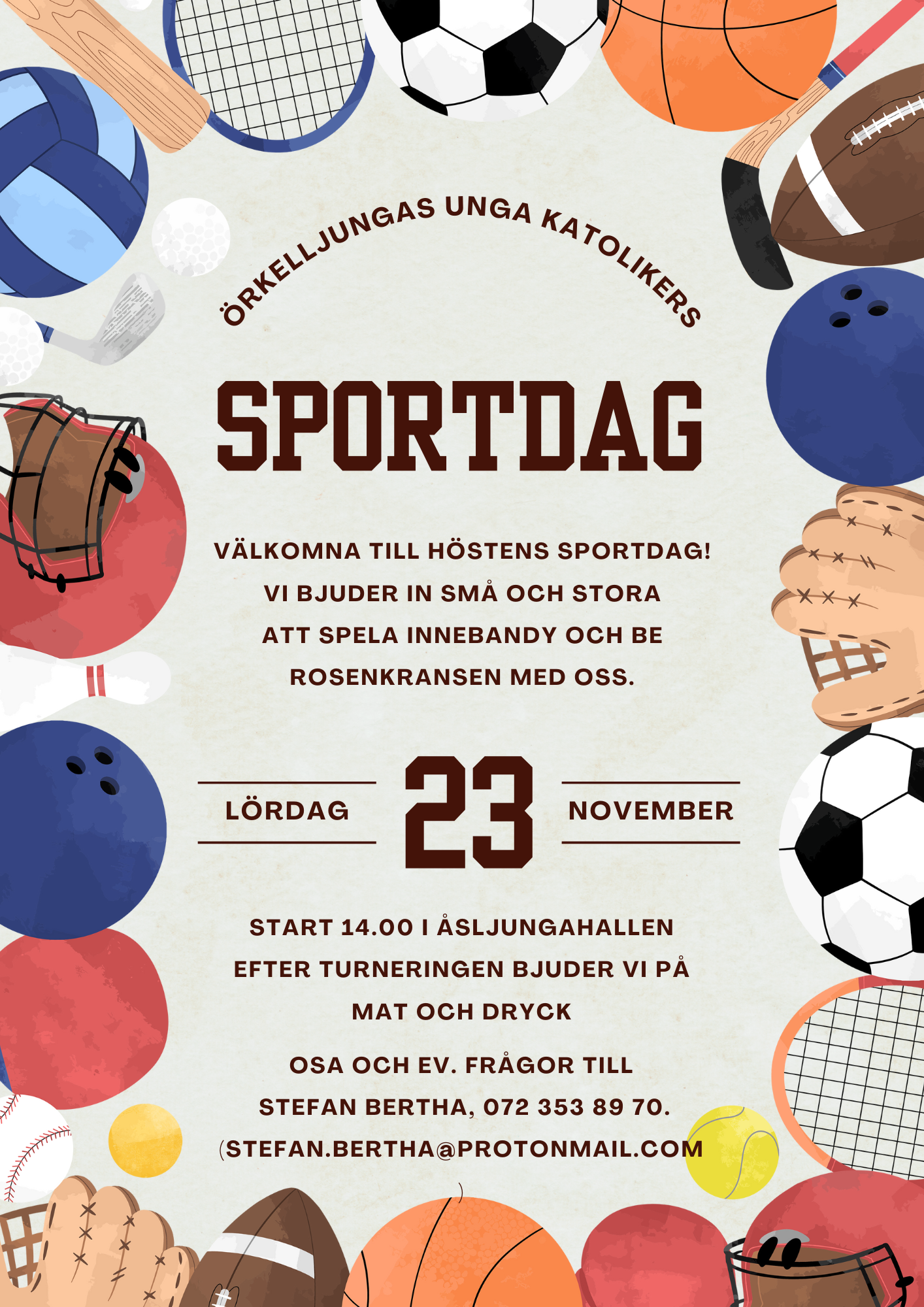 Sportdag - Örkelljungas Unga Katoliker